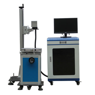 中国 ラベルのための100X100MMレンズの金属レーザーの印機械、繊維レーザーの印機械 サプライヤー