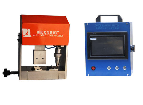 中国 ODMの鋼板のための専門の携帯用点の金槌の先の印機械 サプライヤー