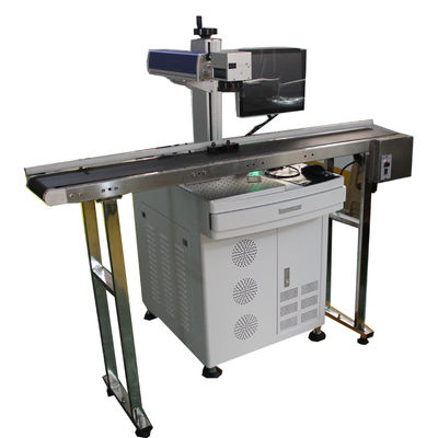 中国 Converyベルト、金属の印装置が付いている日付時刻レーザーの部品の印機械 サプライヤー