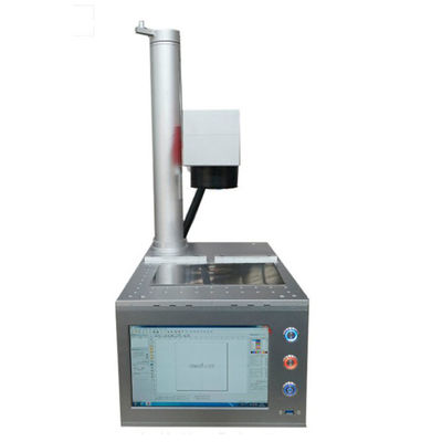 中国 50W小型レーザーの印機械、速い光ファイバー レーザーの印機械 サプライヤー