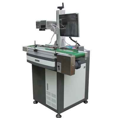 中国 アルミニウム札のためのレーザーの彫版機械、繊維レーザーのマーカー0.15mmの最低特性 サプライヤー